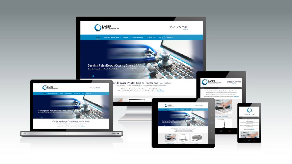 Laser Technologies International Incorporated - Web Design